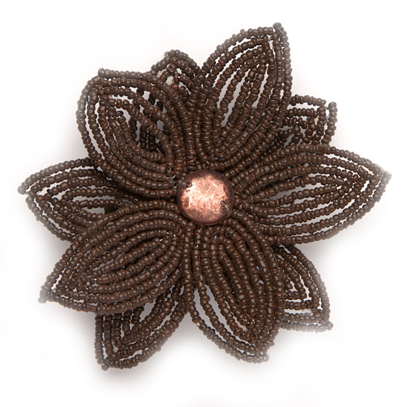 Double Daisy, Brown