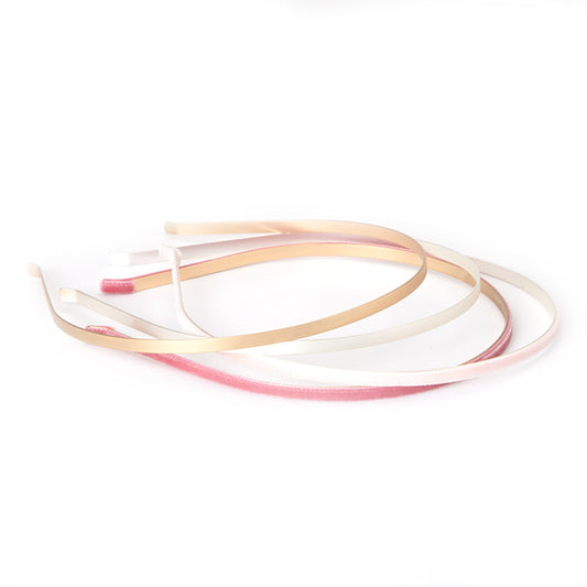 Metal- and Velvet hair band