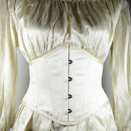 Photo sample, Claire Satin - creme