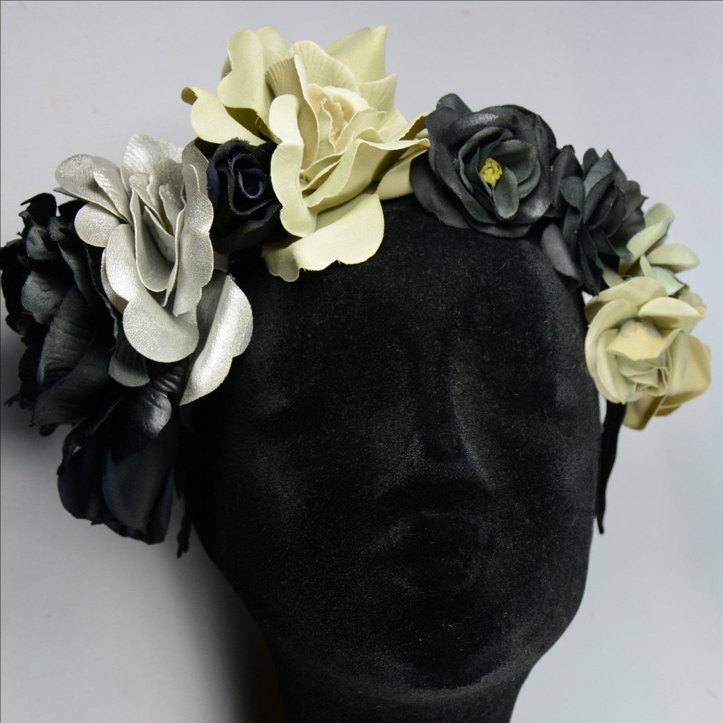 Flower headpiece, Silver