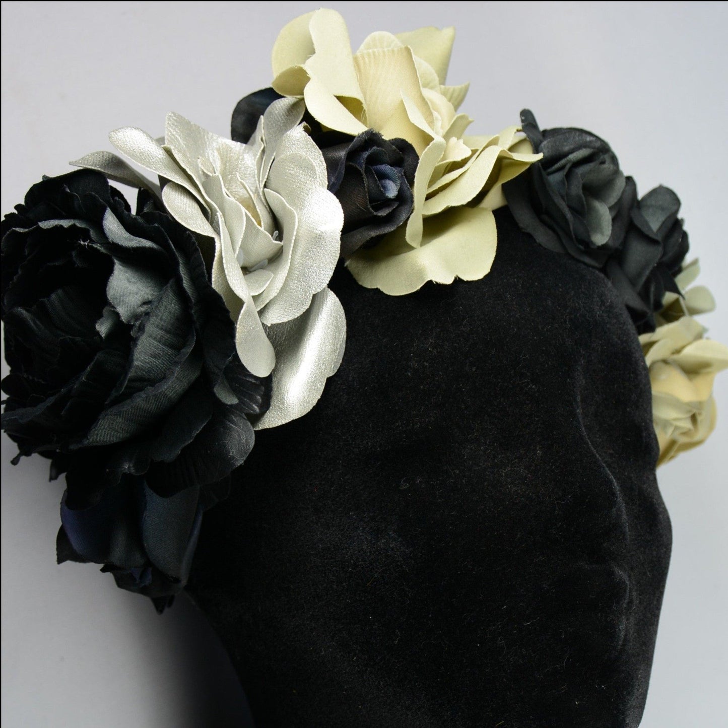Flower headpiece, Silver